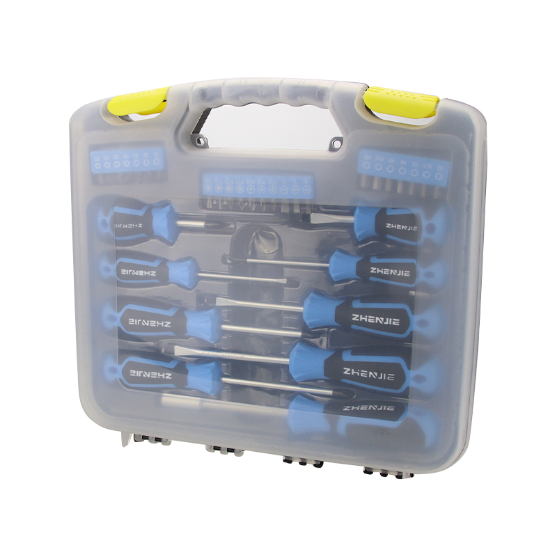 33pcs conjunto de bits de chave de fenda com alça ergonomicamente projetada