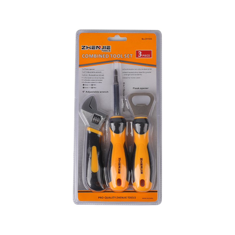 3pcs chave de fenda com fenda e chave de fenda Phillips abridor de frasco conjunto de ferramentas combinadas