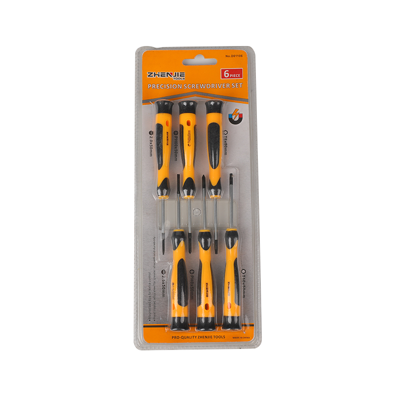 Conjunto de chave de fenda de precisão Phillips Torx 6 unidades