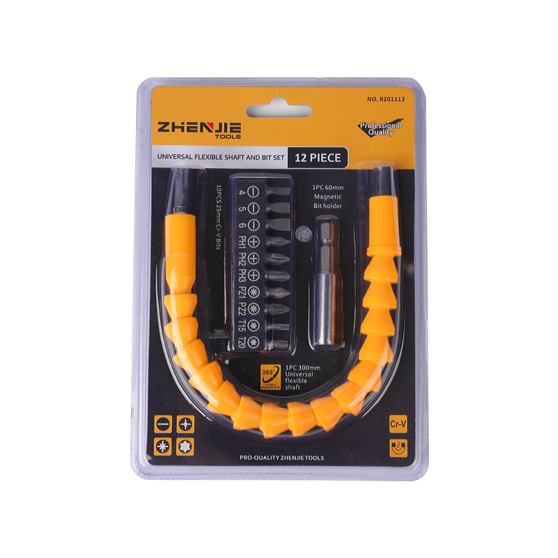 12pcs eixo flexível e conjunto de bits