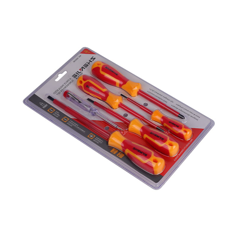 Conjunto de chave de fenda isolada de alta tensão 6pcs