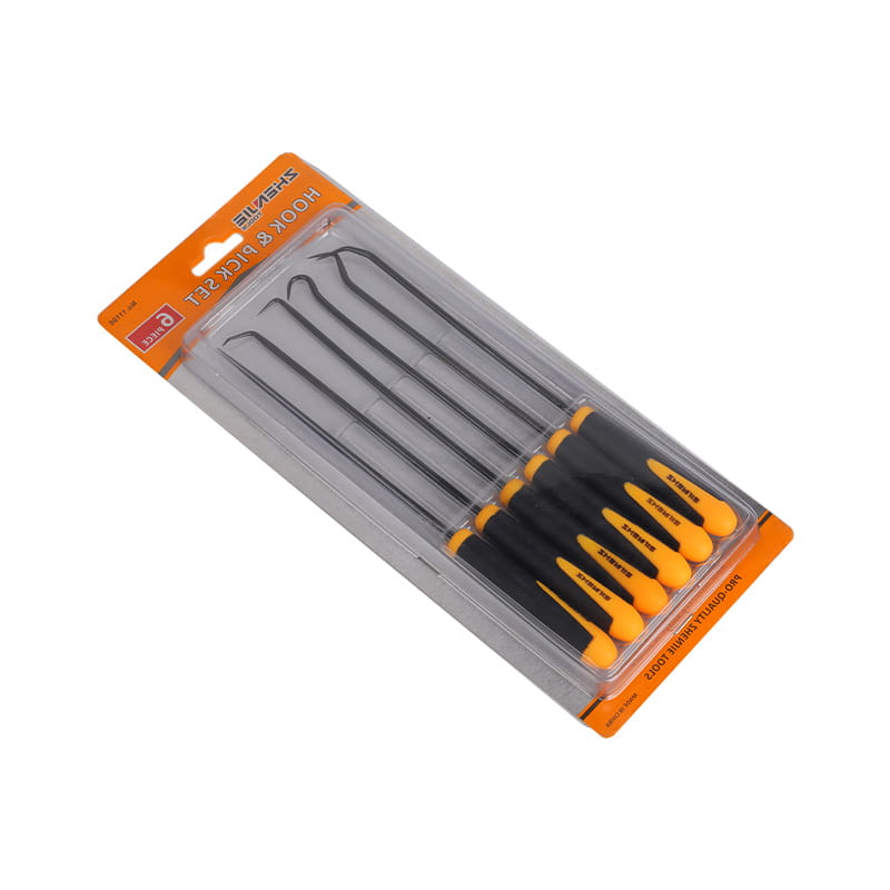 6 PCS CRV multifuncional magnético de precisão ferramentas de carro chave de fenda gancho