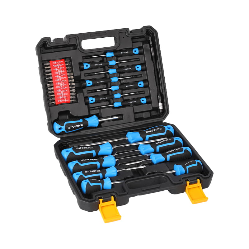 Conjunto de bits de chave de fenda de precisão de material CRV 28pcs