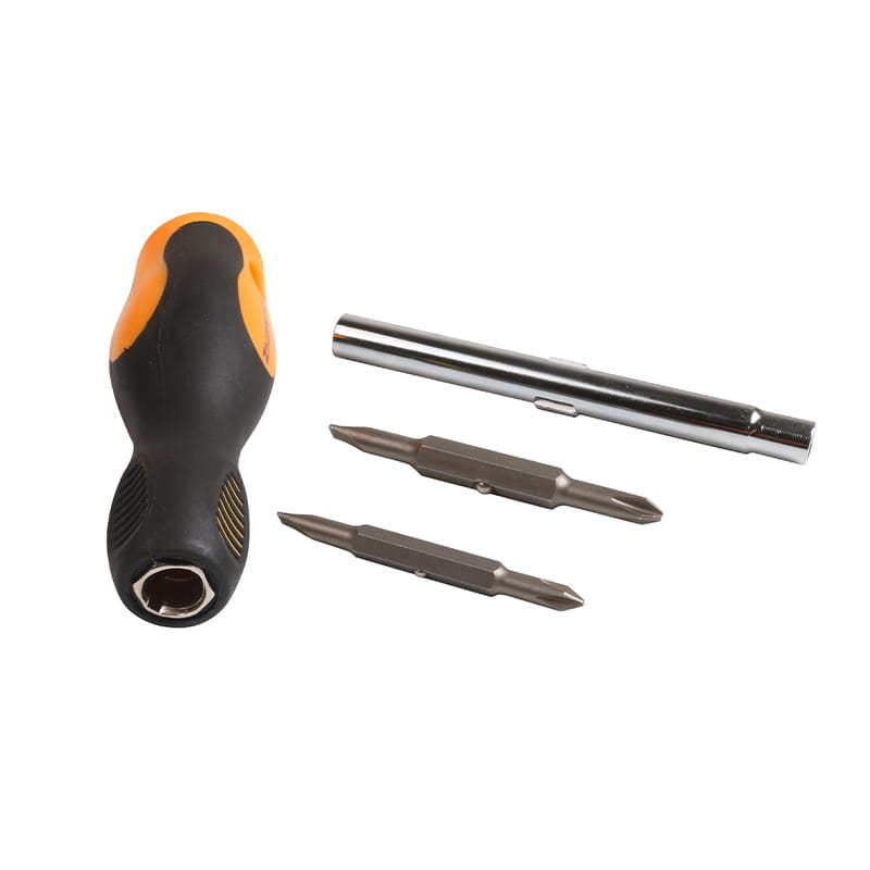 Conjunto de pontas de chave de fenda dupla face 6 em 1