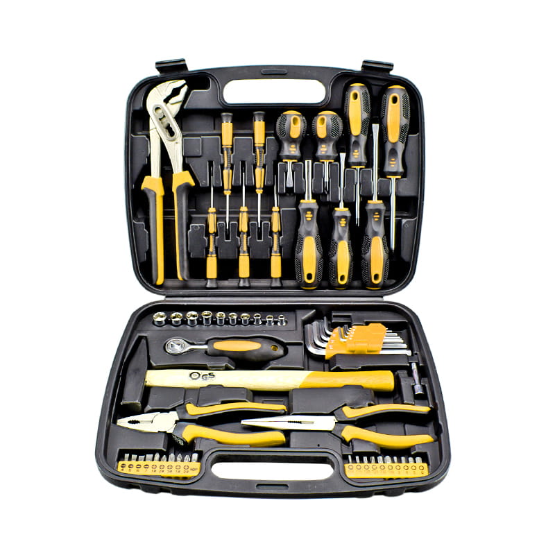 57pcs BMC e conjunto de ferramentas combinadas para embalagem de manga colorida