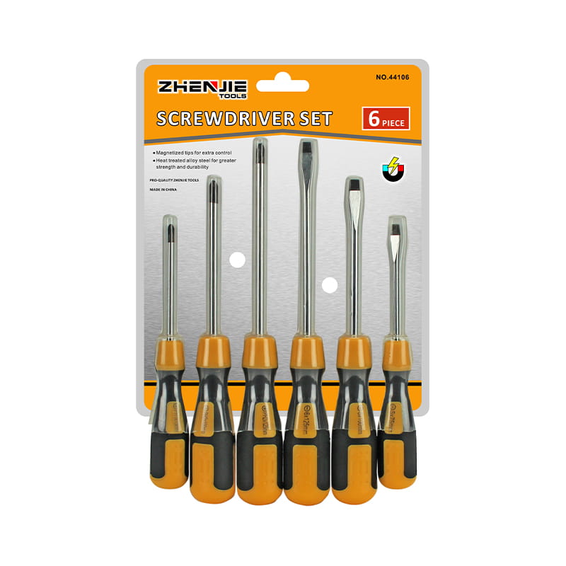 Conjunto de chave de fenda 6pcs CRV