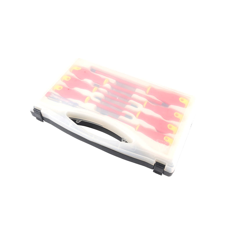 Conjunto de chave de fenda isolada 8pcs com fenda e Phillips CRV